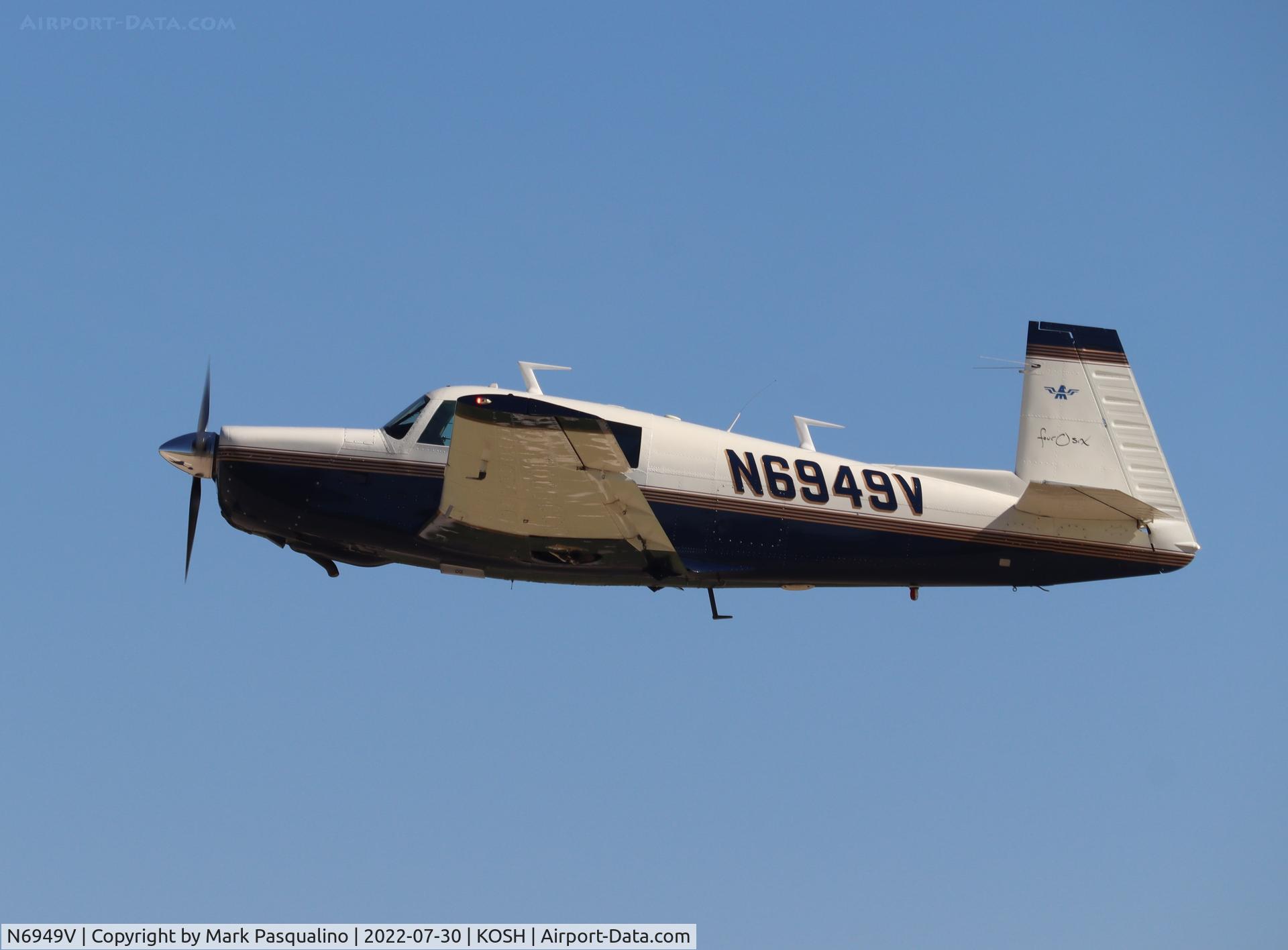 N6949V, 1975 Mooney M20F Executive C/N 22-1322, Mooney M20F