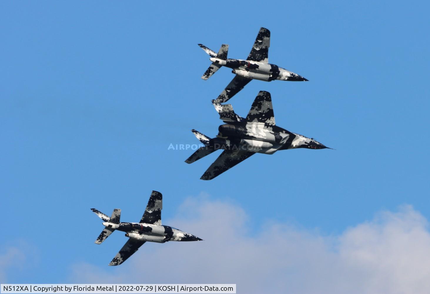 N512XA, 1981 Dassault-Dornier Alpha Jet A C/N 0112, OSH 2022