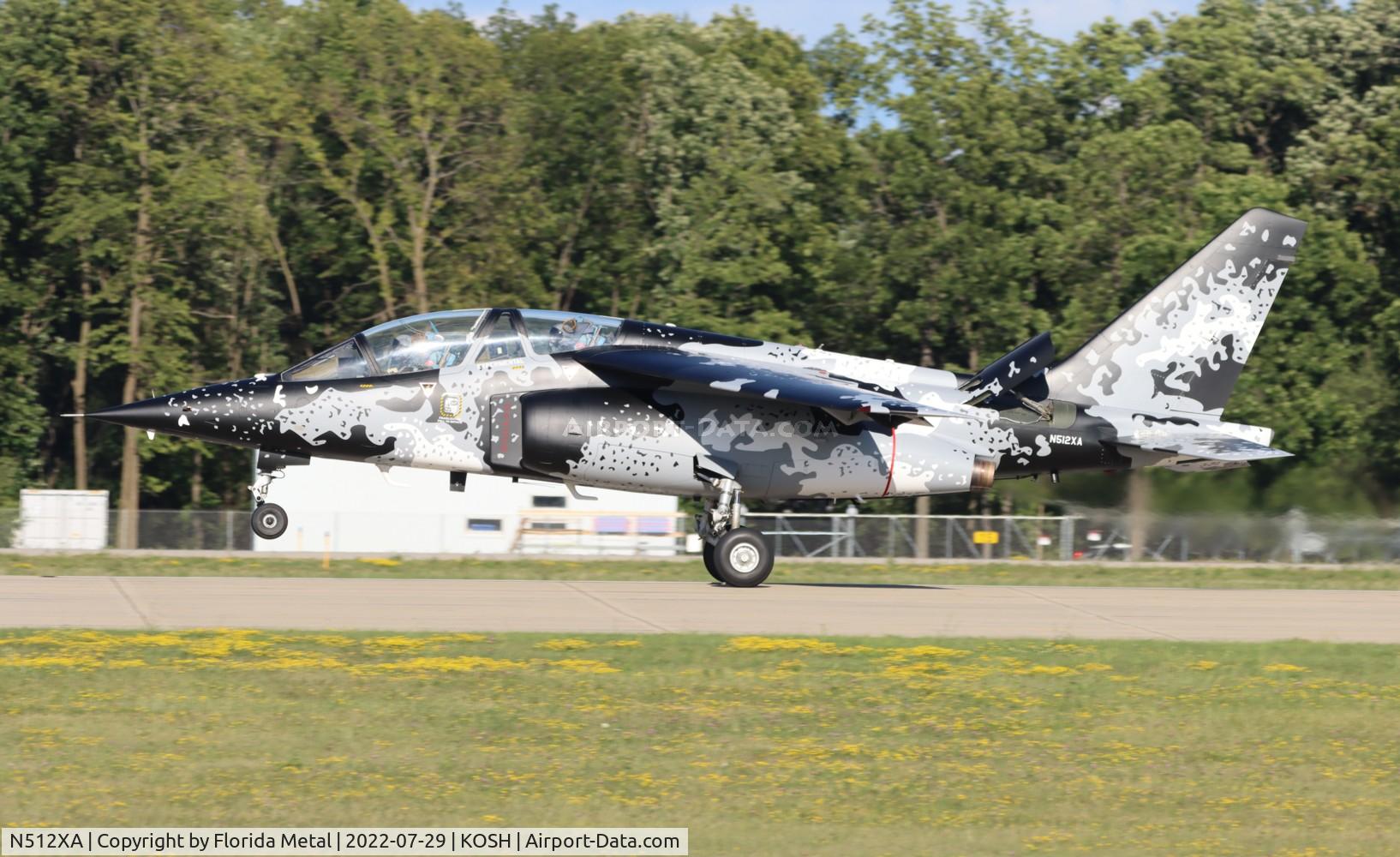 N512XA, 1981 Dassault-Dornier Alpha Jet A C/N 0112, OSH 2022