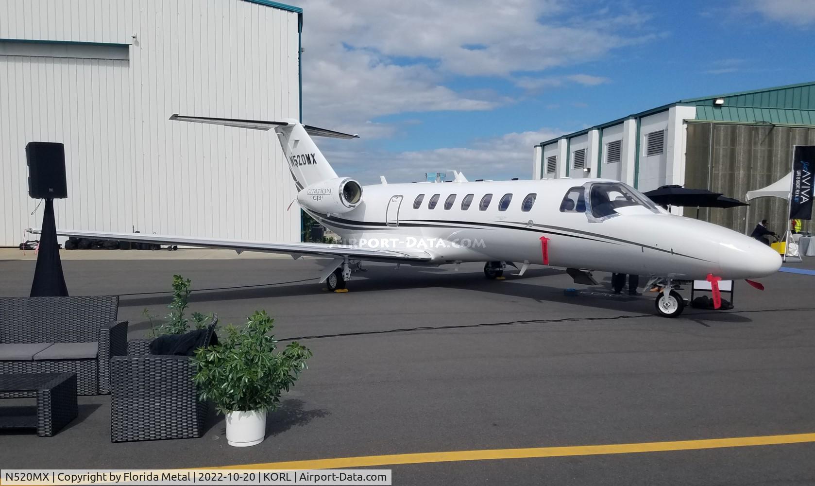 N520MX, 2018 Cessna 525B CitationJet CJ3 C/N 525B0556, NBAA 2022