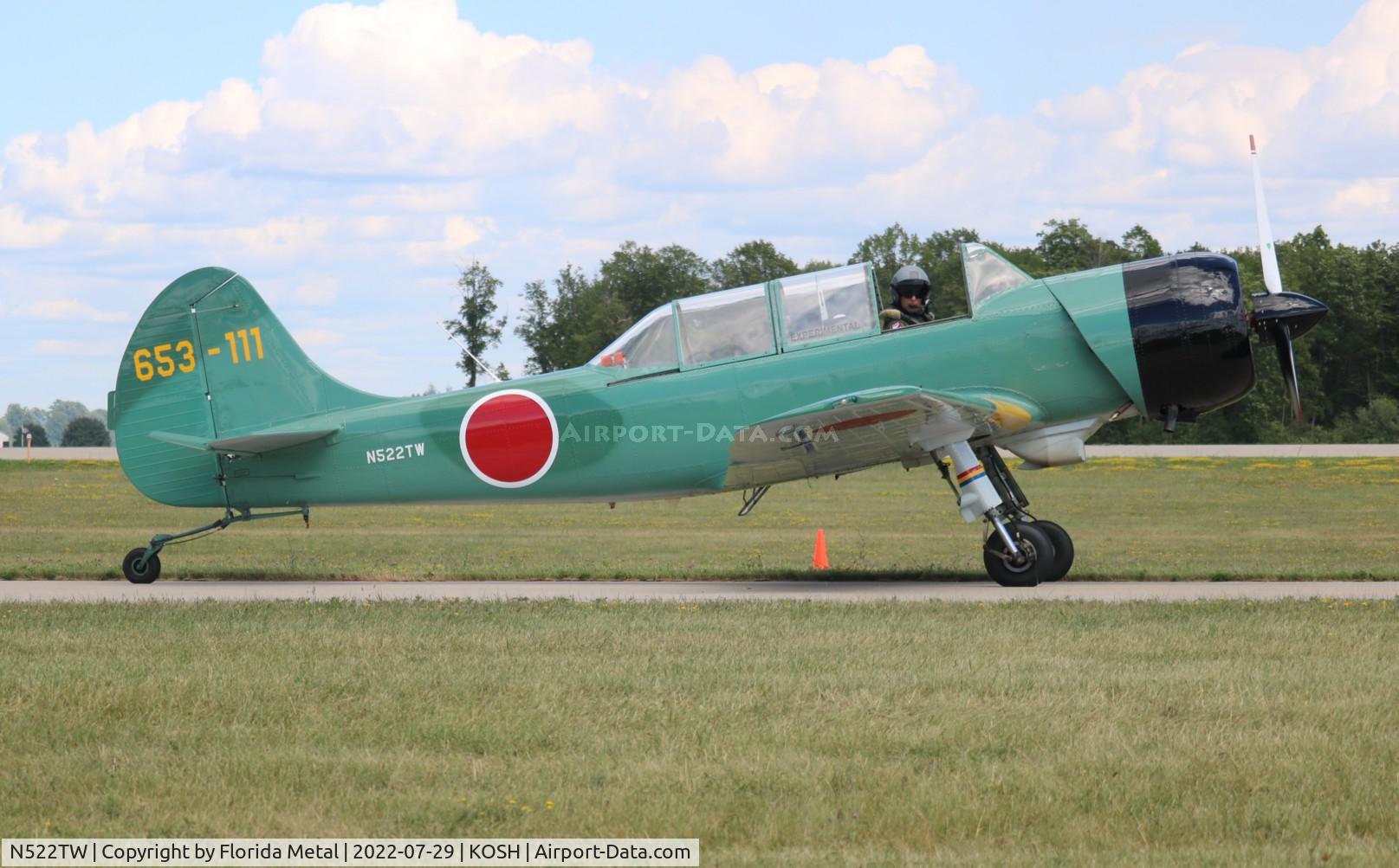 N522TW, 2003 Yakovlev (Aerostar) Yak-52TW C/N 0312407, OSH 2022