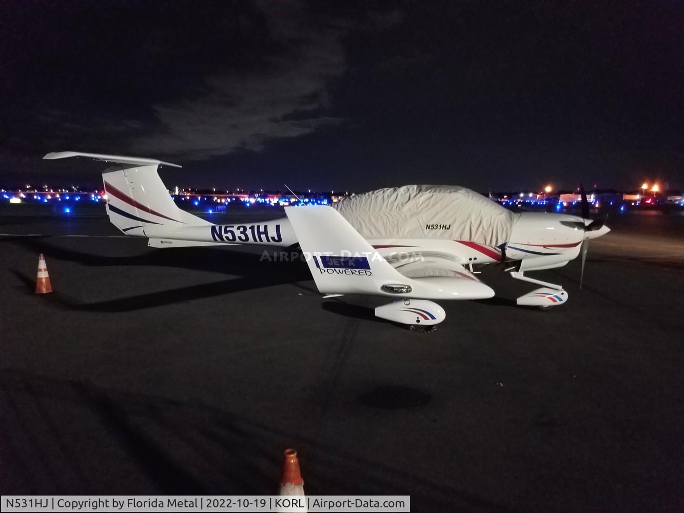 N531HJ, 2021 Diamond DA-40 NG Diamond Star C/N 40.NC136, NBAA 2022