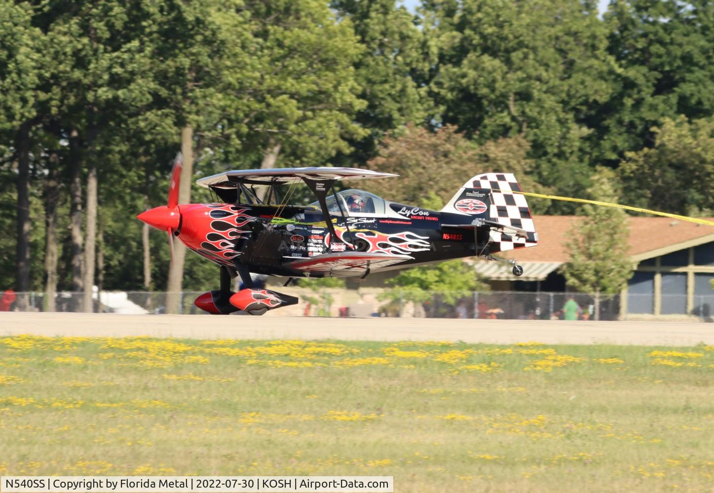 N540SS, 2011 Pitts S-2S Special C/N 006, OSH 2022