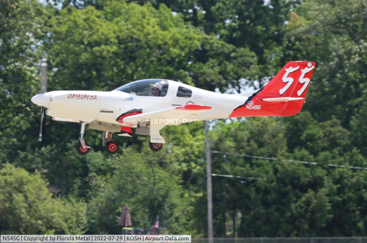N54SG, 1995 Lancair 360 C/N 080275, OSH 2022