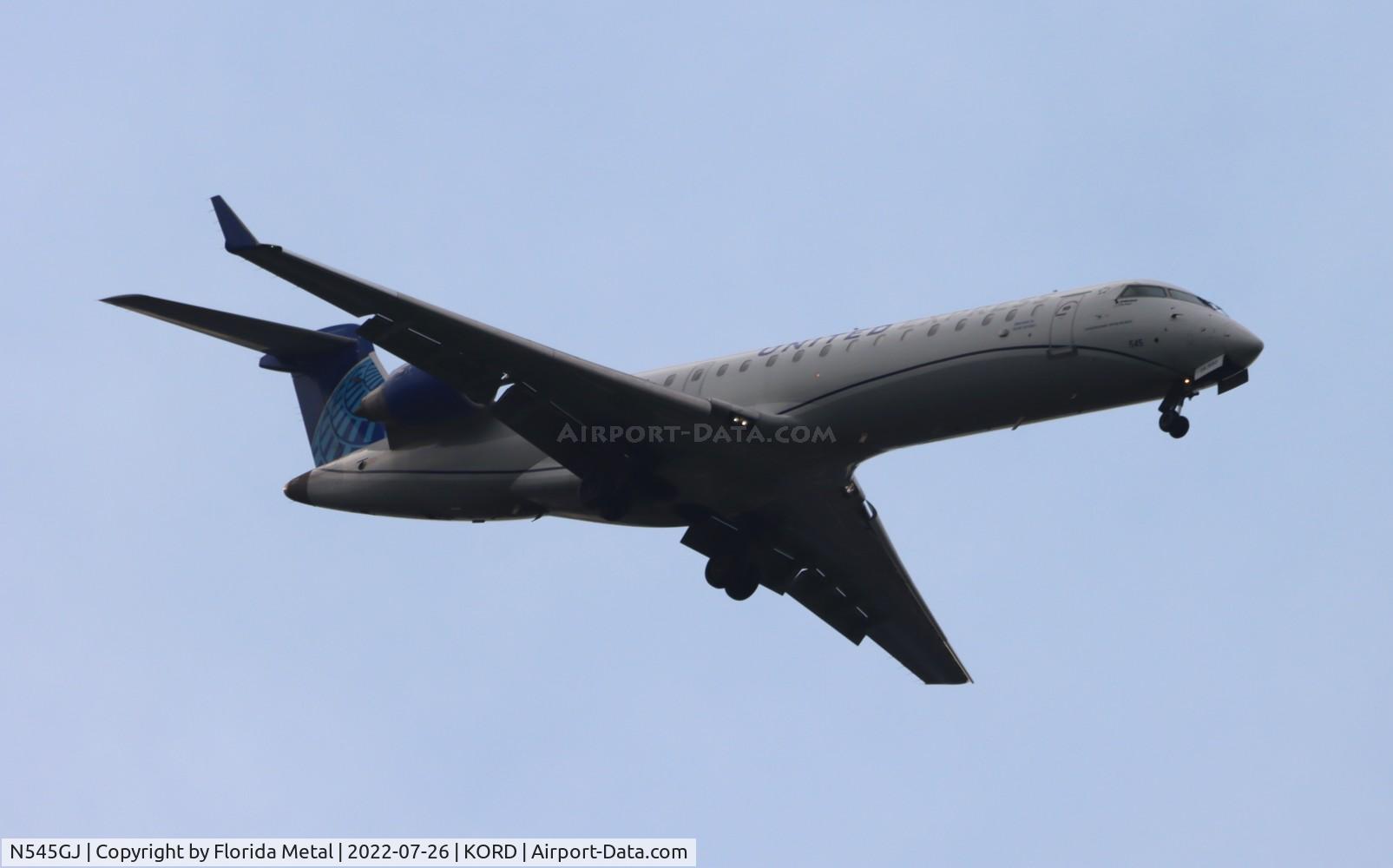 N545GJ, 2006 Bombardier CRJ-702 (CL-600-2C10) Regional Jet C/N 10255, ORD 2022