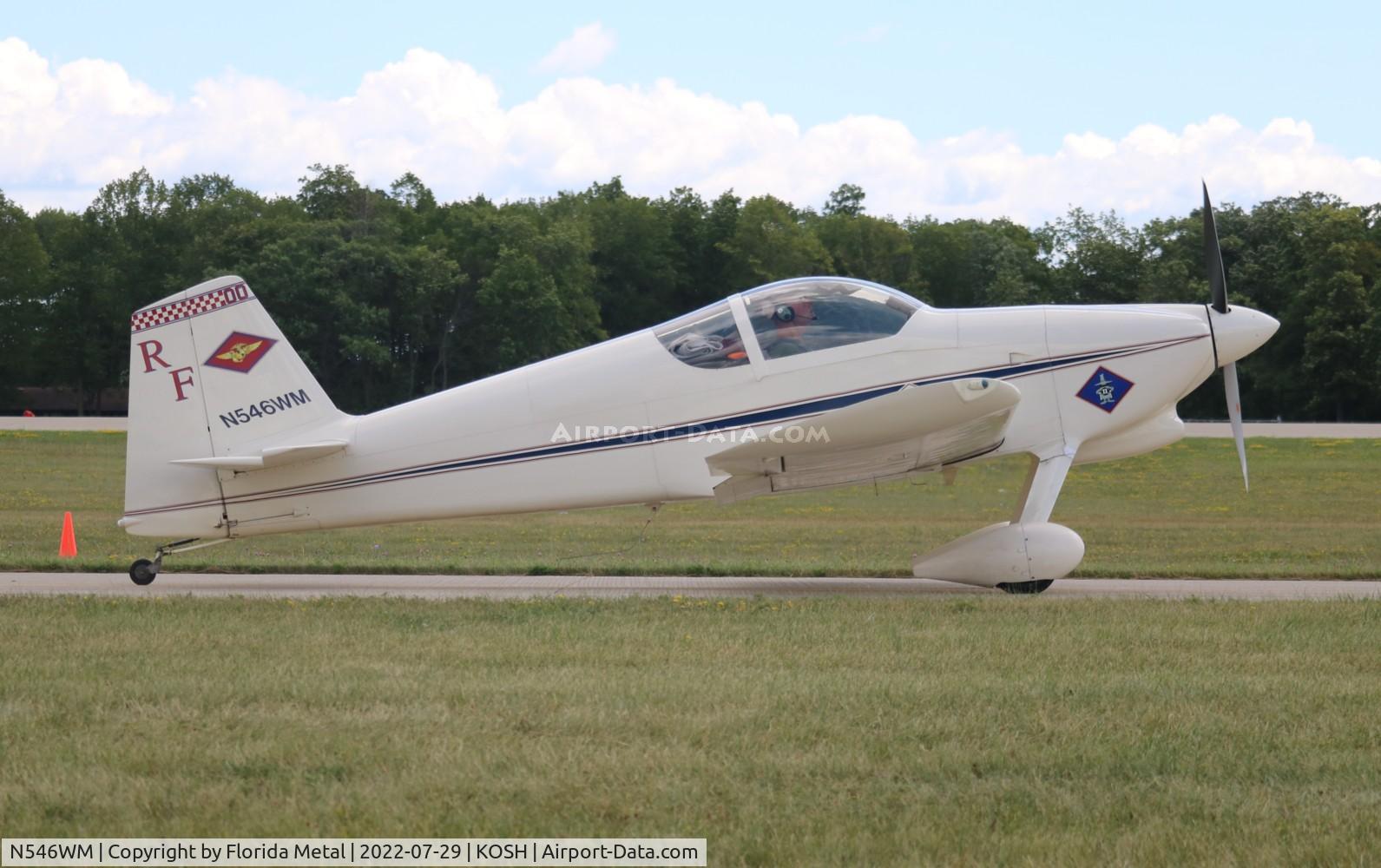 N546WM, 2001 Vans RV-6 C/N 24423, OSH 2022