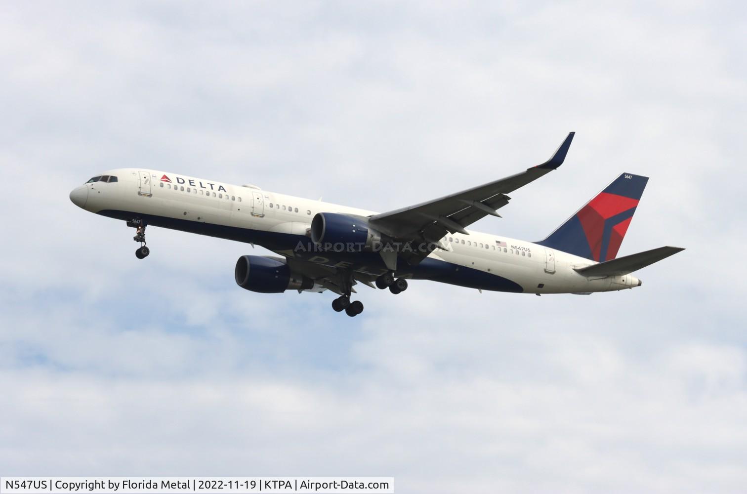 N547US, 1996 Boeing 757-251 C/N 26494, TPA 2022