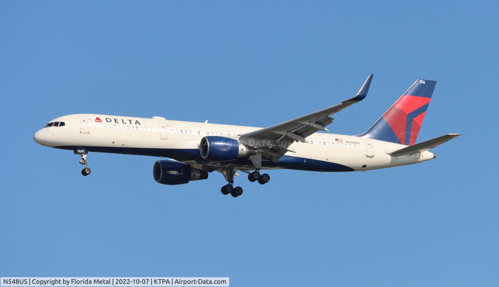 N548US, 1996 Boeing 757-251 C/N 26495, TPA 2022