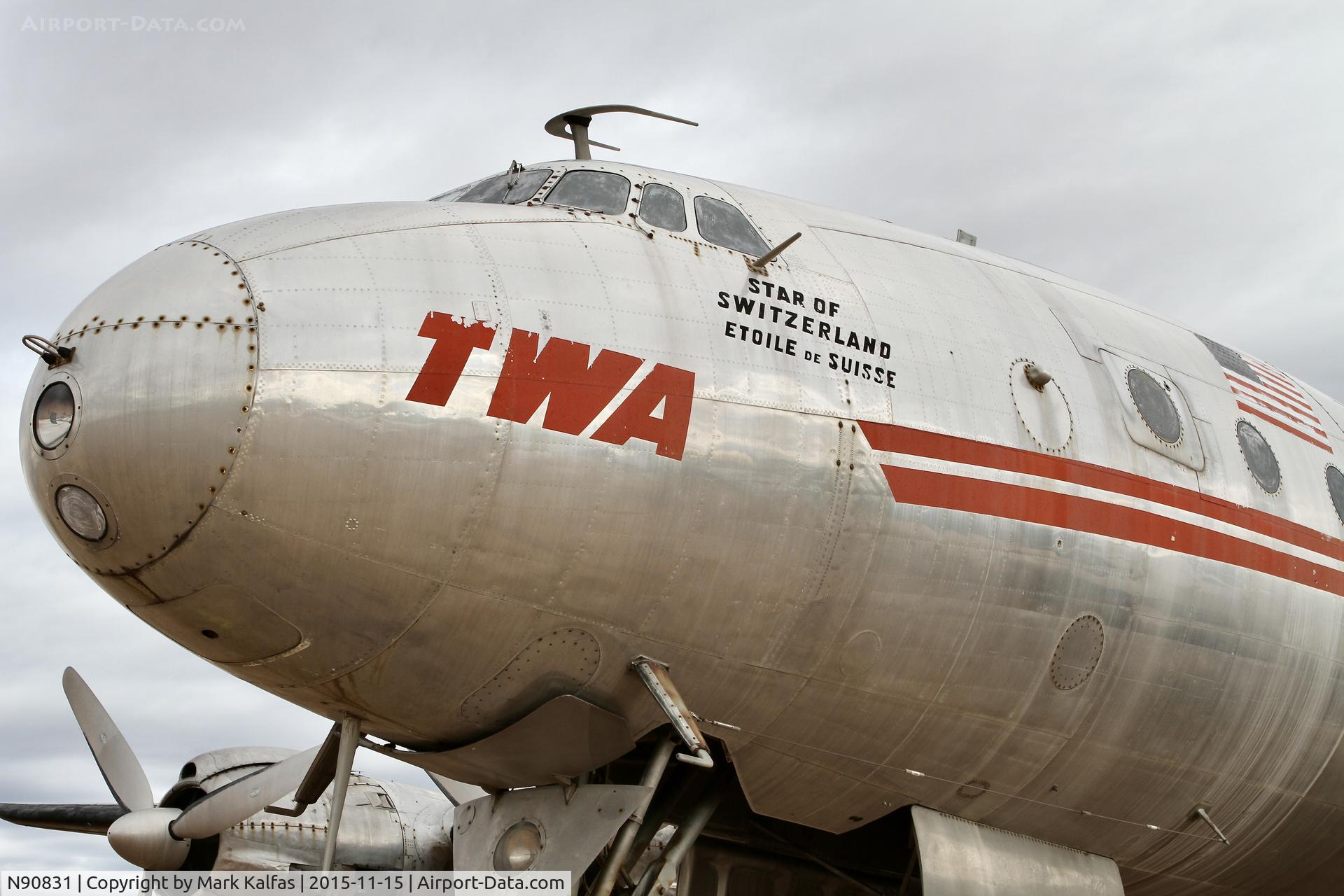 N90831, 1943 Lockheed C-69-1-LO/ l-049 Constellation C/N 049-1970, TWA , Lockheed C-69-1-LO/ l-049 Constellation, c/n: 049-1970, N90831