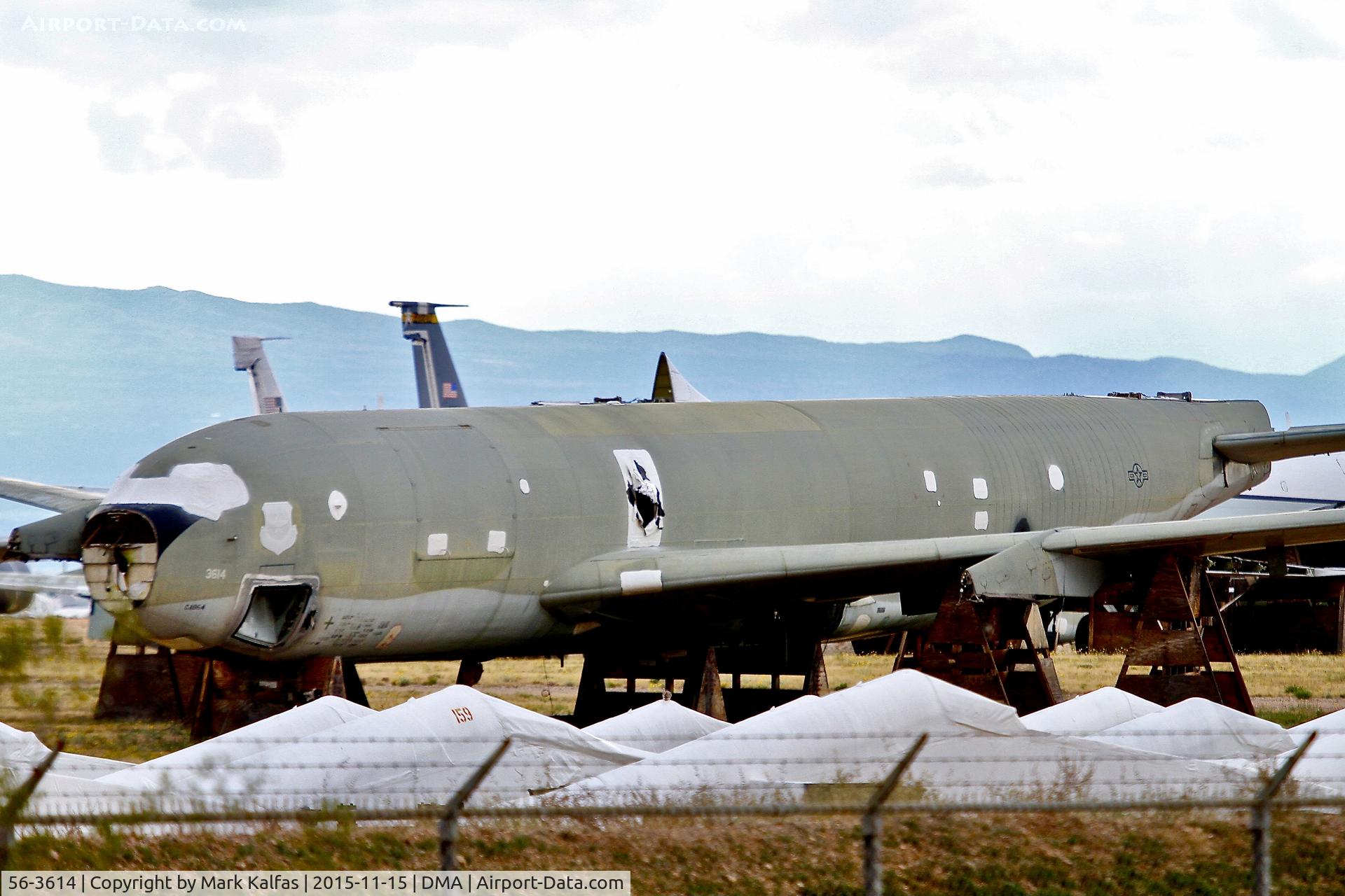 56-3614, 1958 Boeing KC-135A Stratotanker C/N 17363, 1958 Boeing KC-135A Stratotanker, 56-3614 at DMA