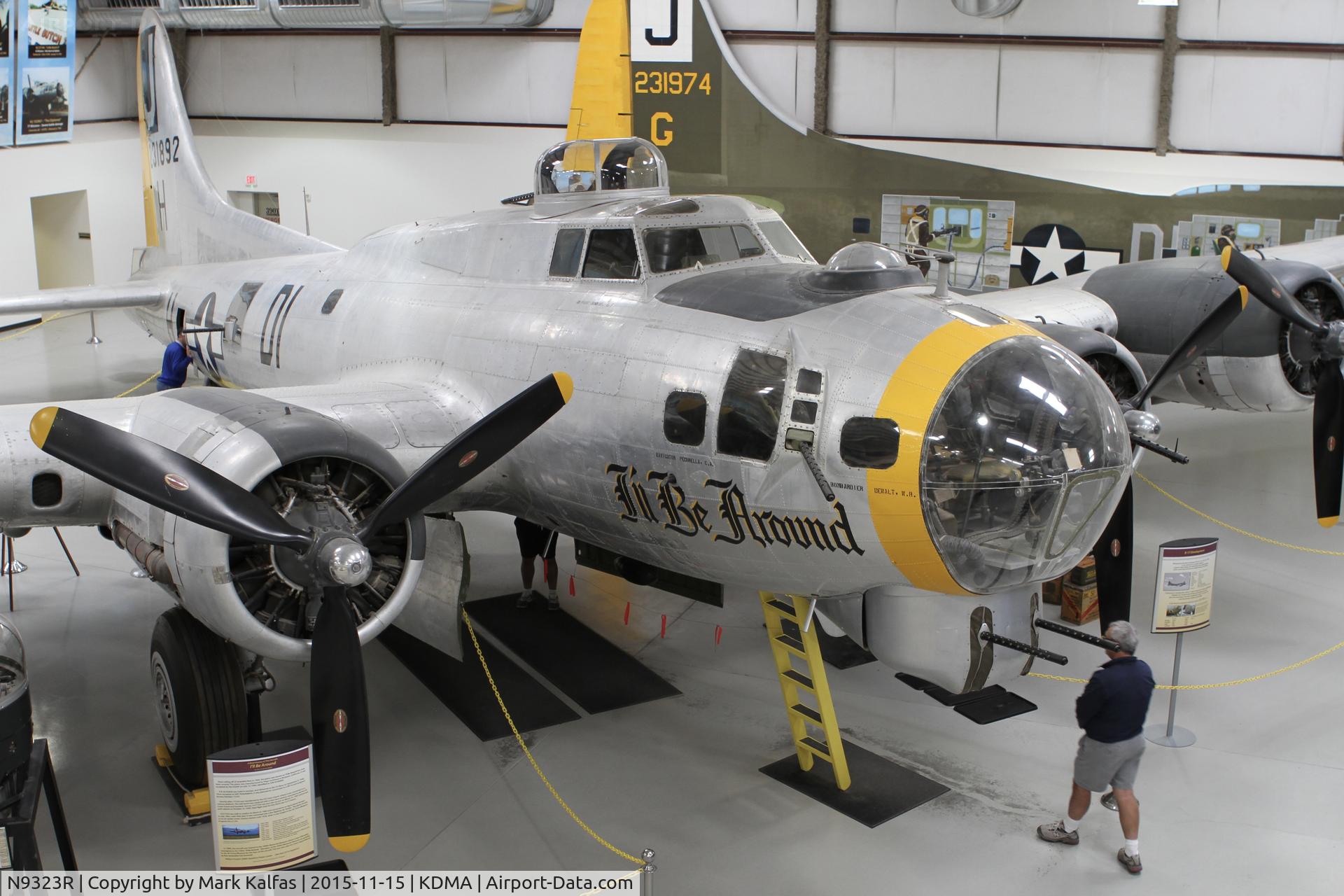 N9323R, 2002 Flightstar Spyder C/N FS1004, N9323R (I'll Be Around), 1945 Boeing B-17G Flying Fortress c/n: 77254, at Pima