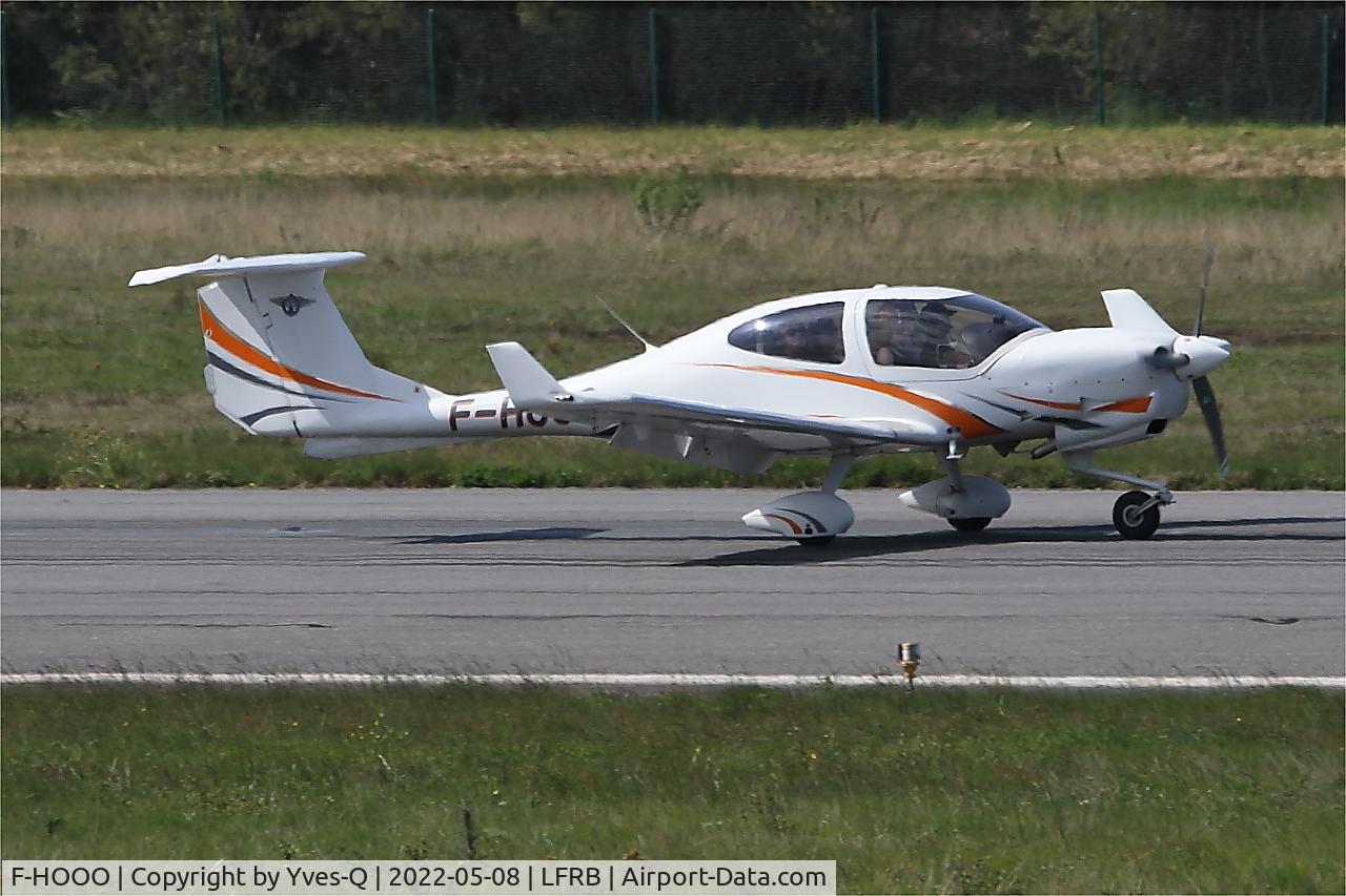F-HOOO, 2013 Diamond DA-40 Diamond Star C/N D4.144, Diamond DA-40 Diamond Star, Touch and go rwy 07R, Brest-Bretagne Airport (LFRB-BES)