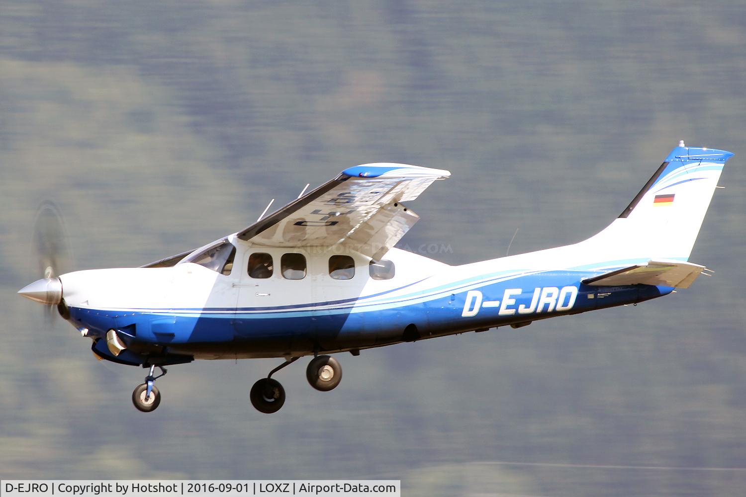 D-EJRO, Cessna P.210N Pressurized Centurion I C/N P21000239, Approaching Zeltweg for Airpower 2016