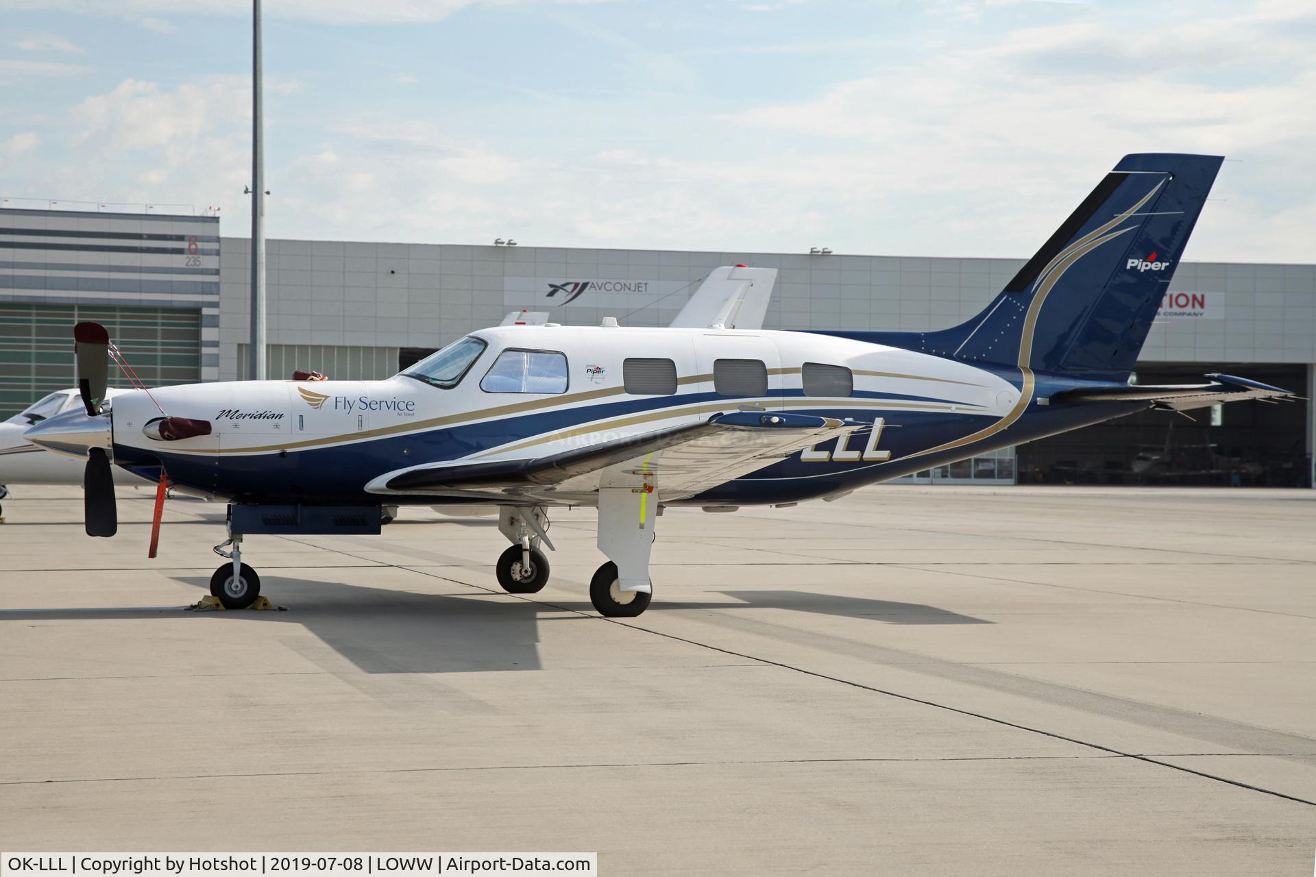OK-LLL, 2012 Piper PA-46-500TP Meridian C/N 4697483, Visting Vienna