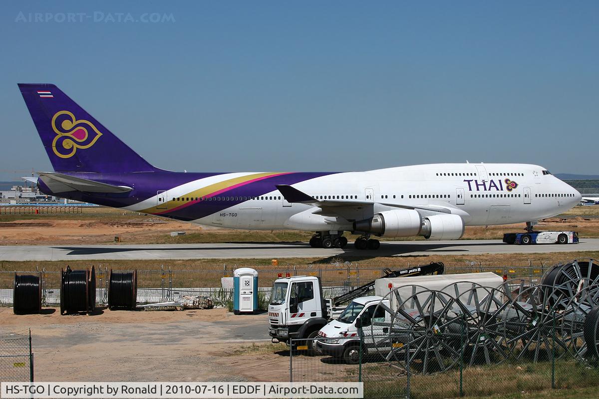 HS-TGO, 1993 Boeing 747-4D7 C/N 26609, at fra