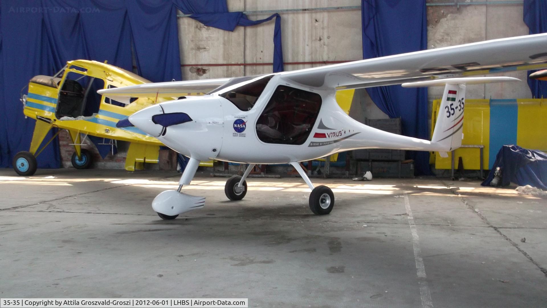 35-35, 2011 Pipistrel Virus SW 100 C/N 413SWN100, LHBS - Budaörs Airport, Hungary