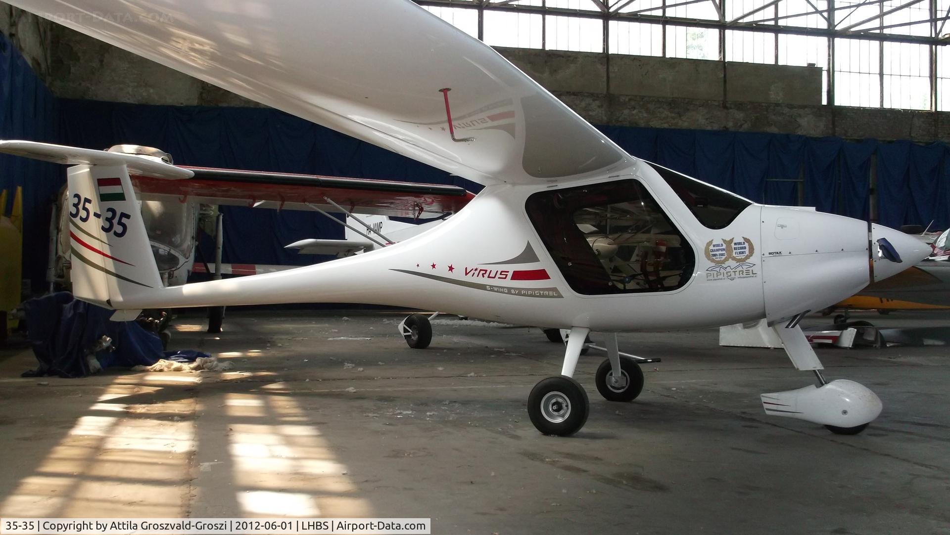 35-35, 2011 Pipistrel Virus SW 100 C/N 413SWN100, LHBS - Budaörs Airport, Hungary