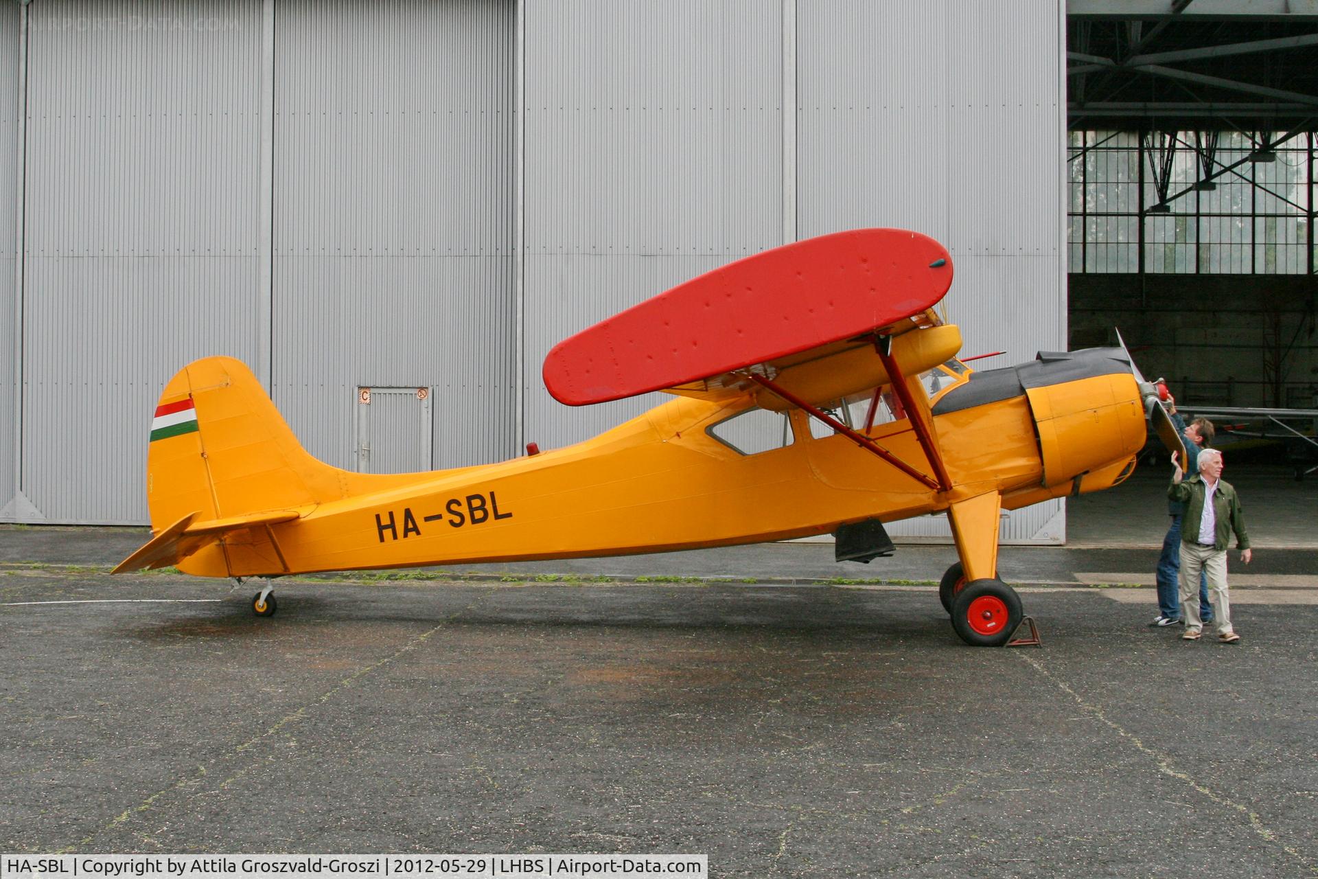 HA-SBL, 1969 PZL-Okecie PZL-101A Gawron C/N 119294, LHBS - Budaörs Airport, Hungary