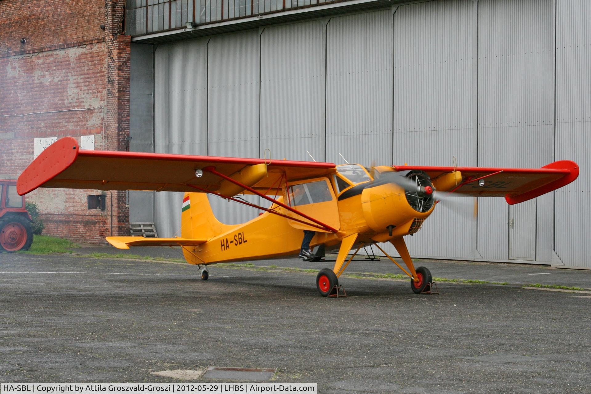 HA-SBL, 1969 PZL-Okecie PZL-101A Gawron C/N 119294, LHBS - Budaörs Airport, Hungary