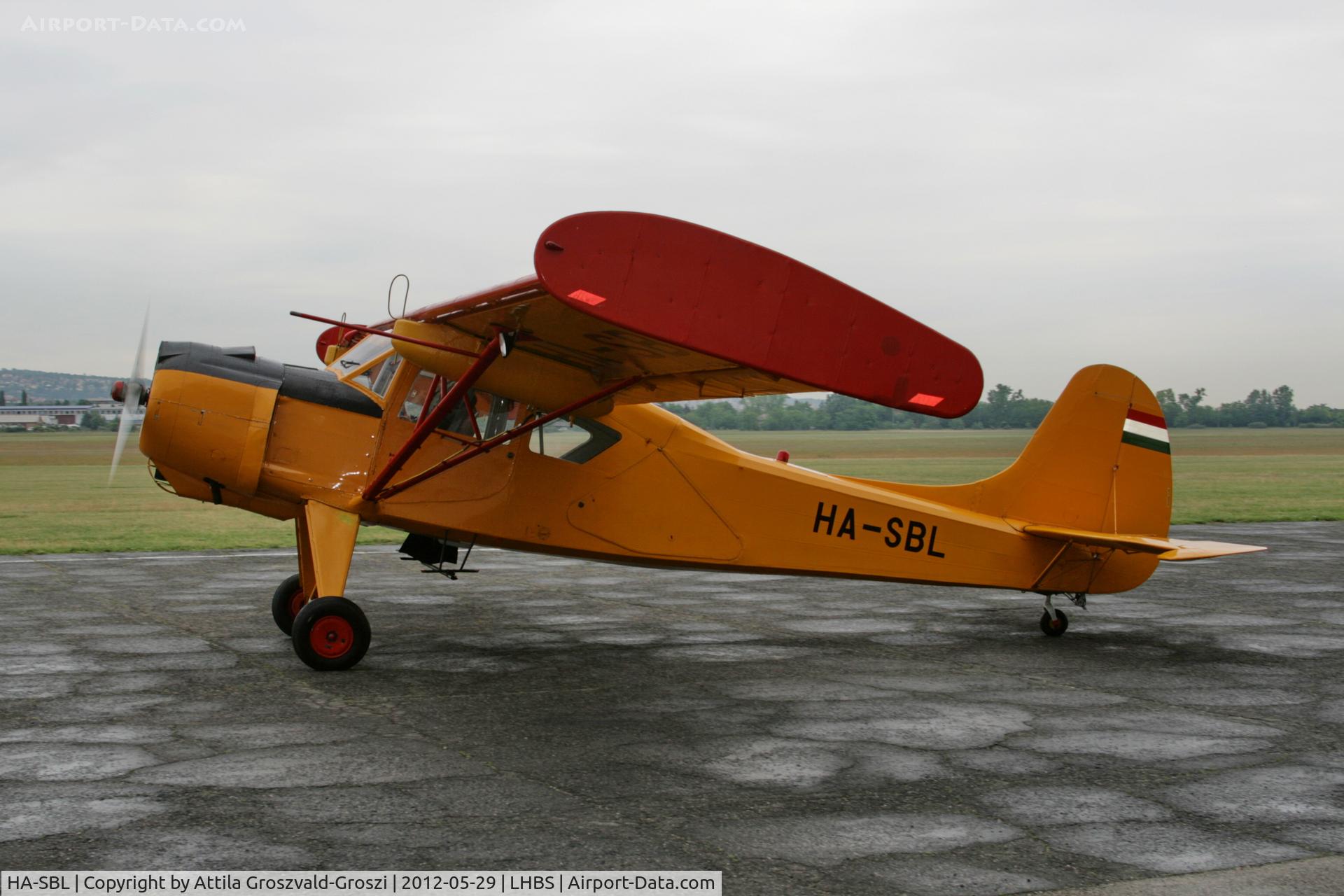 HA-SBL, 1969 PZL-Okecie PZL-101A Gawron C/N 119294, LHBS - Budaörs Airport, Hungary