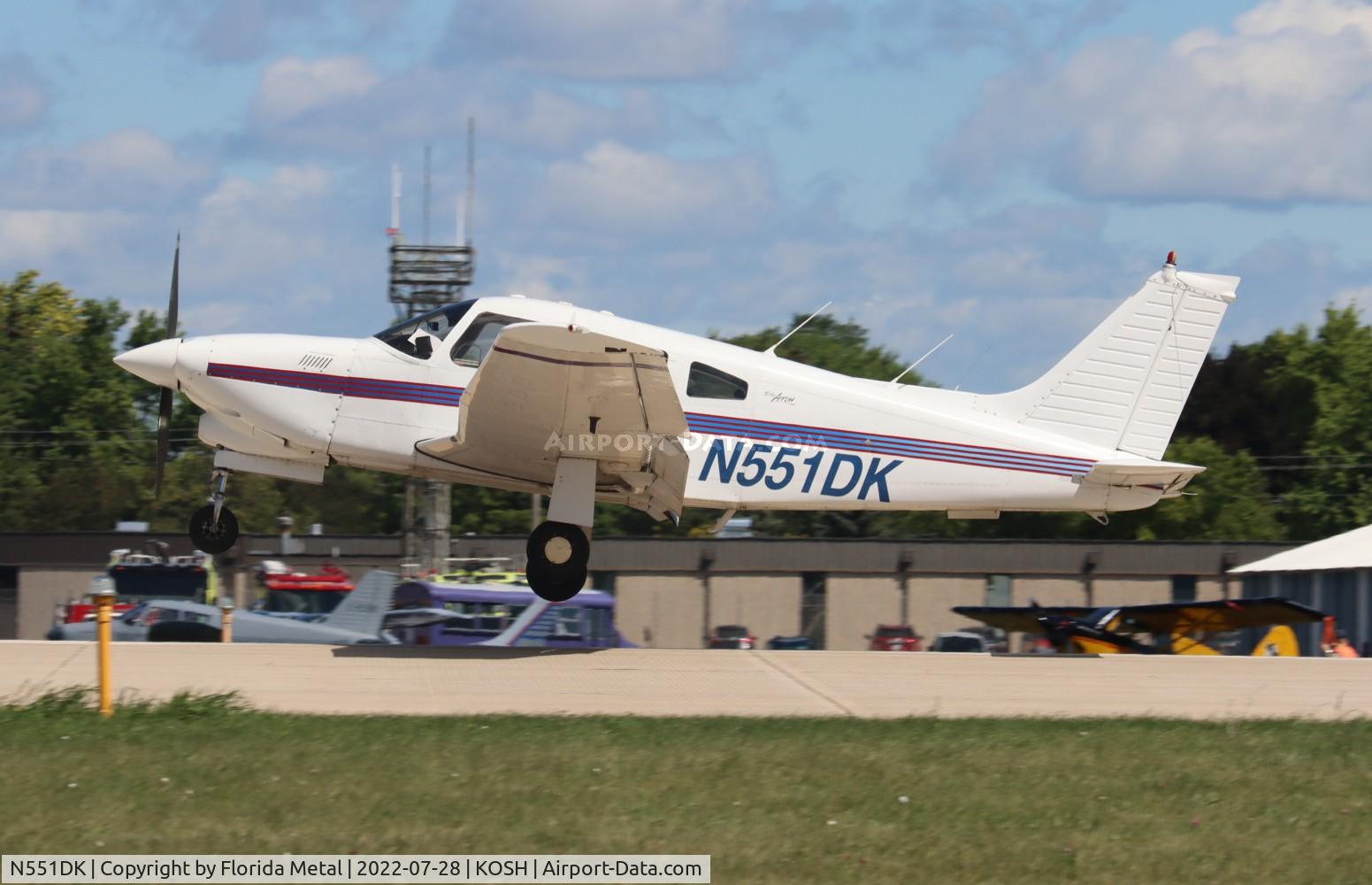 N551DK, 1978 Piper PA-28R-201T Cherokee Arrow III C/N 28R-7803279, OSH 2022