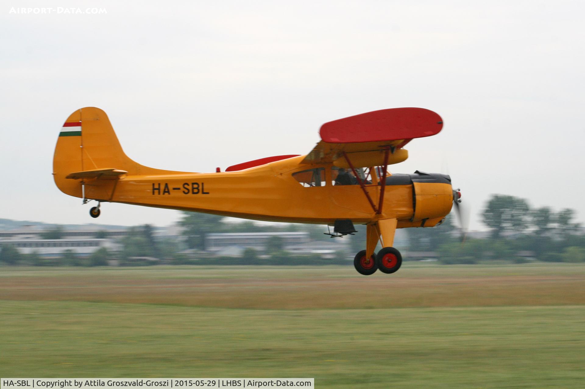 HA-SBL, 1969 PZL-Okecie PZL-101A Gawron C/N 119294, LHBS - Budaörs Airport, Hungary