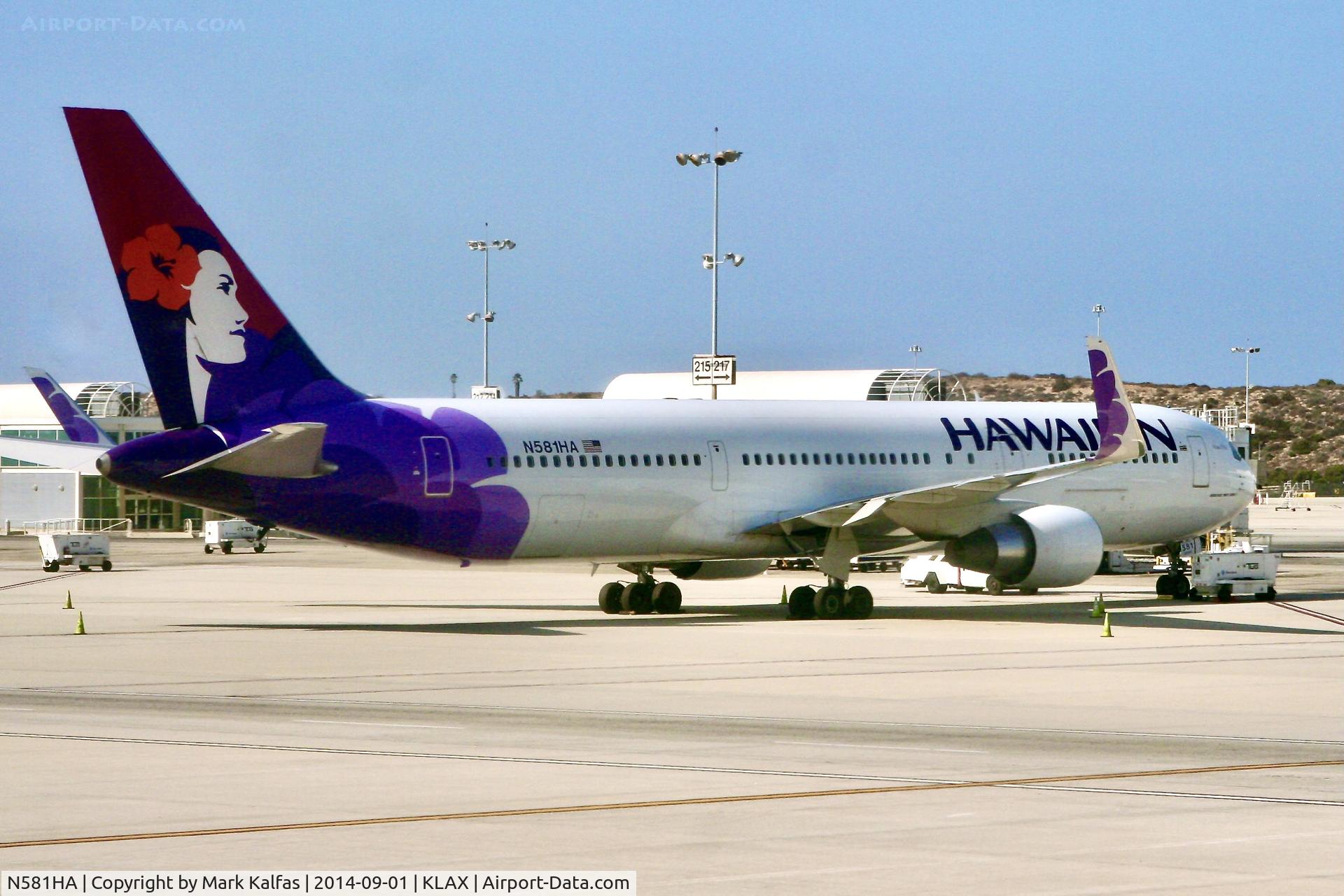 N581HA, 2001 Boeing 767-33A C/N 28141, Hawaiian Boeing 767-33A, N581HA