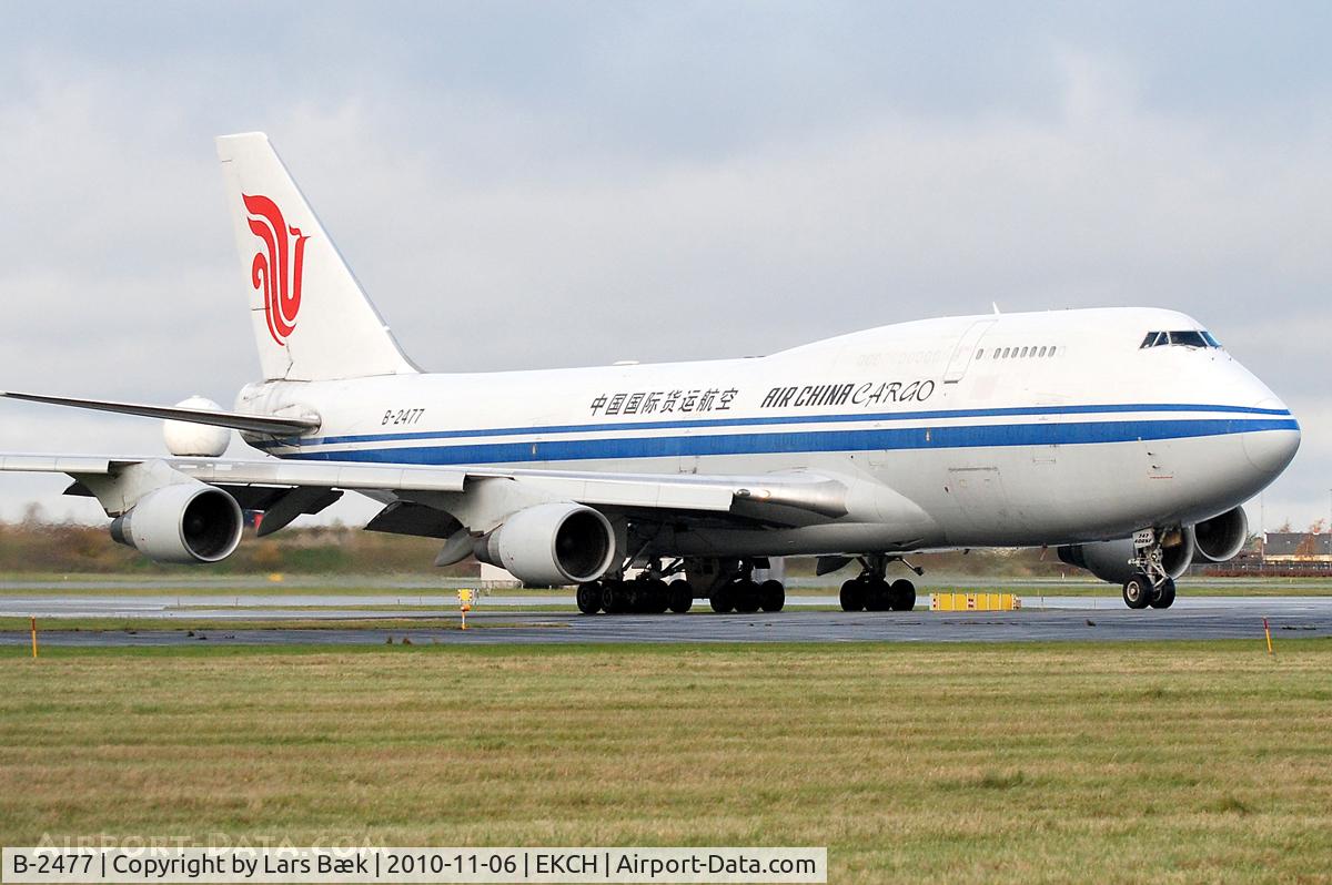 B-2477, 1991 Boeing 747-433F C/N 24998, RWY04R Clear to take of
