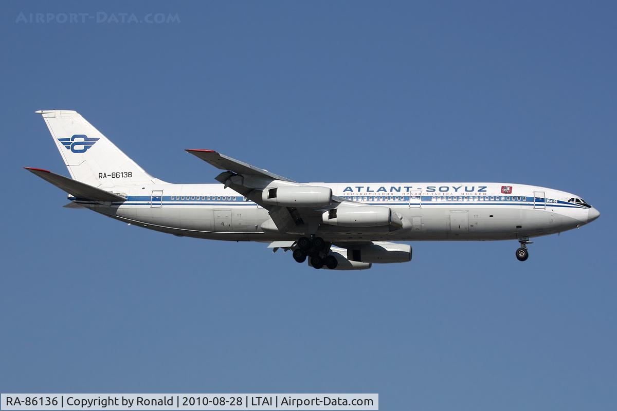 RA-86136, 1991 Ilyushin IL-86 C/N 51483210094, at ayt