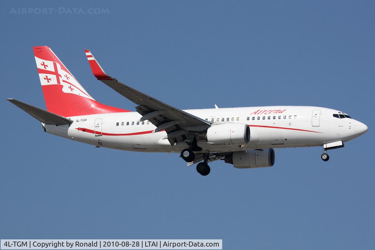 4L-TGM, 2003 Boeing 737-790 C/N 33012, at ayt