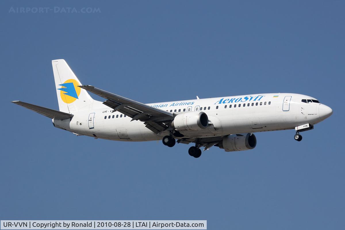 UR-VVN, Boeing 737-4Y0 C/N 24903, at ayt
