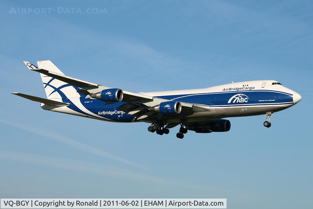 VQ-BGY, 2005 Boeing 747-428F/ER/SCD C/N 33097, at spl