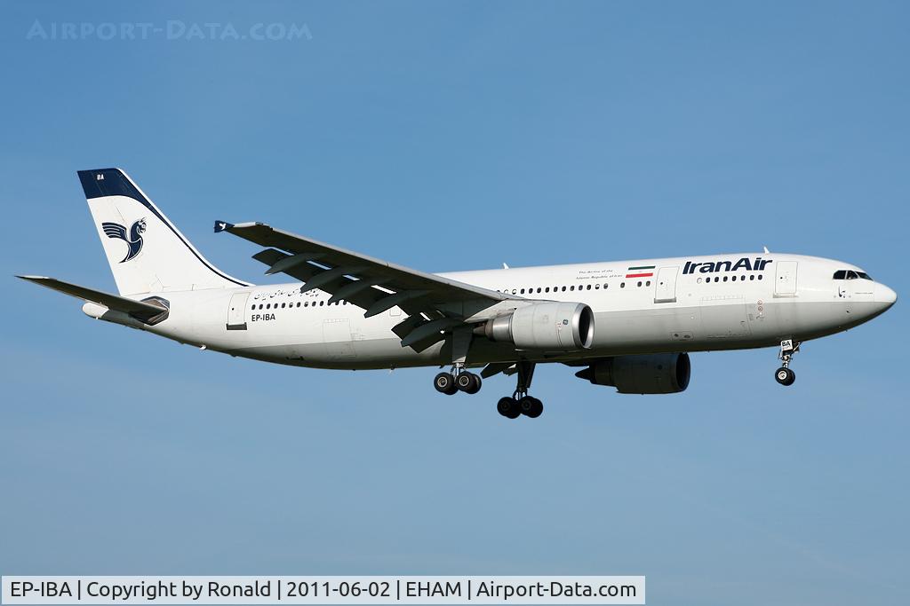 EP-IBA, 1993 Airbus A300B4-605R C/N 723, at spl