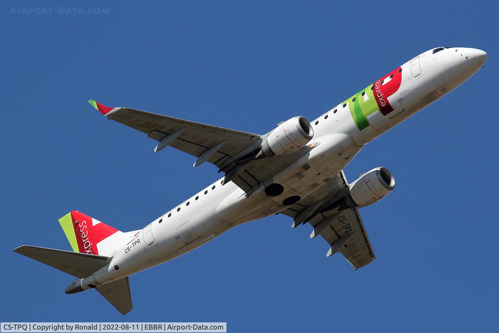 CS-TPQ, 2011 Embraer 190LR (ERJ-190-100LR) C/N 19000450, at bru