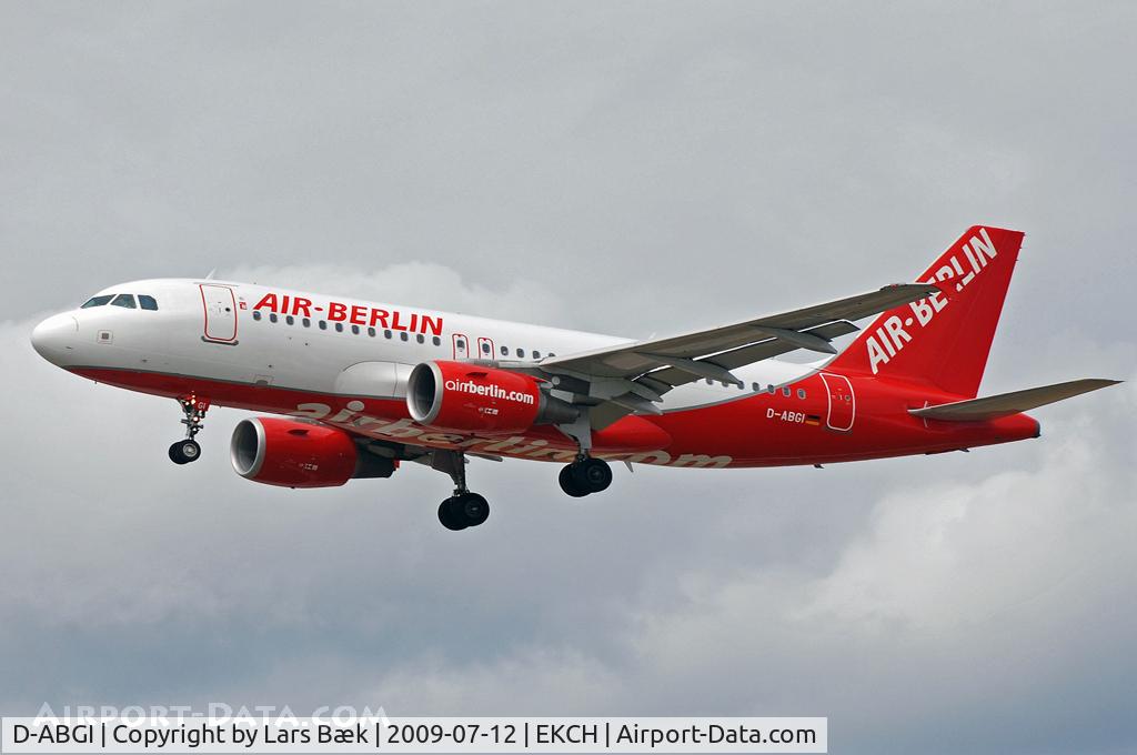 D-ABGI, 2007 Airbus A319-112 C/N 3346, RWY22L