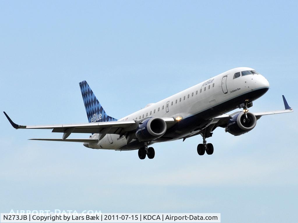 N273JB, 2007 Embraer ERJ-190-100 IGW 190AR C/N 19000073, RWY19