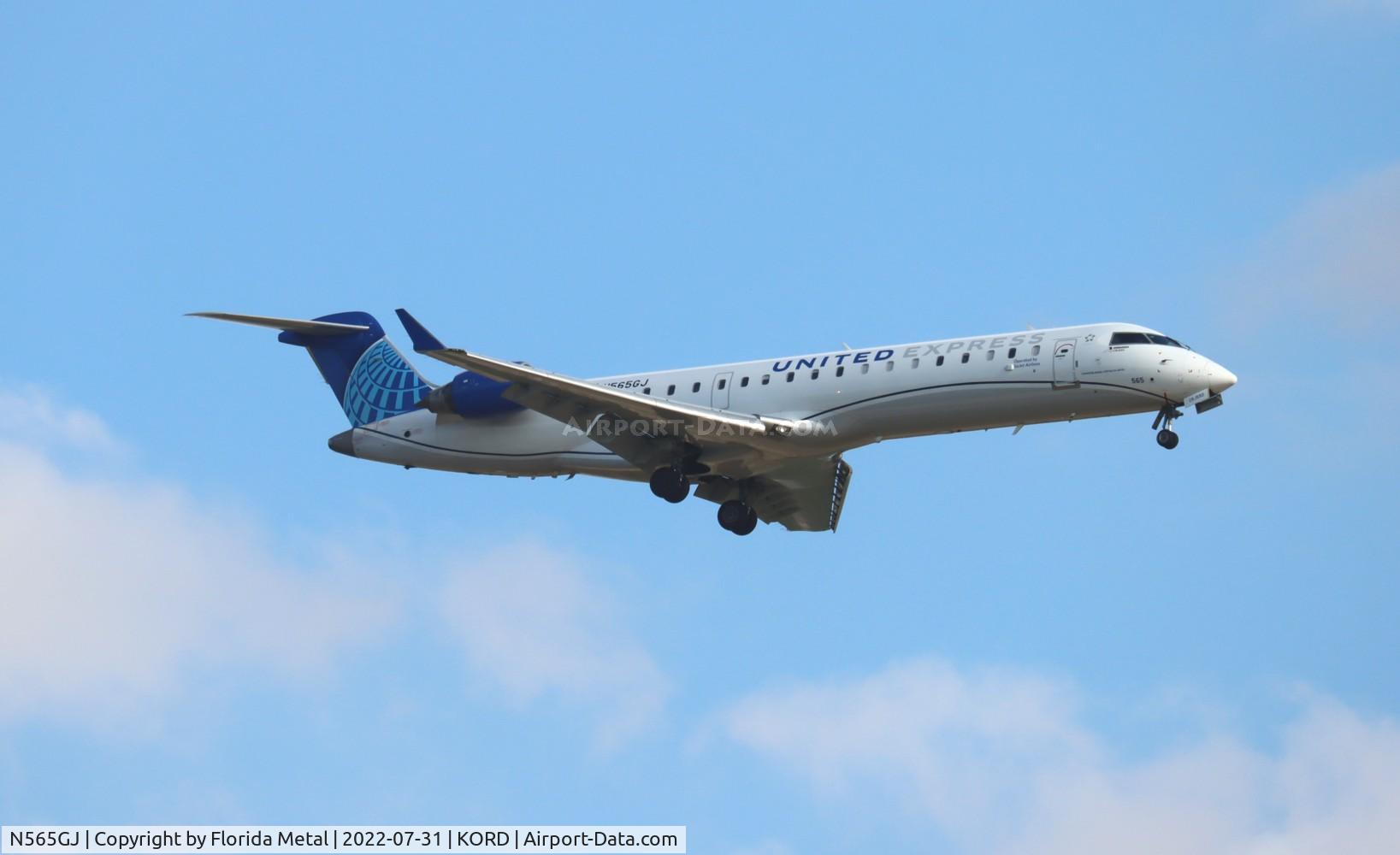 N565GJ, 2003 Bombardier CRJ-700 (CL-600-2C10) Regional Jet C/N 10087, ORD 2022