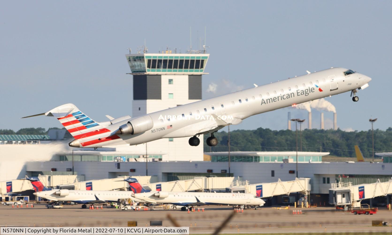 N570NN, 2015 Bombardier CRJ-900 (CL-600-2D24) C/N 15357, CVG 2022