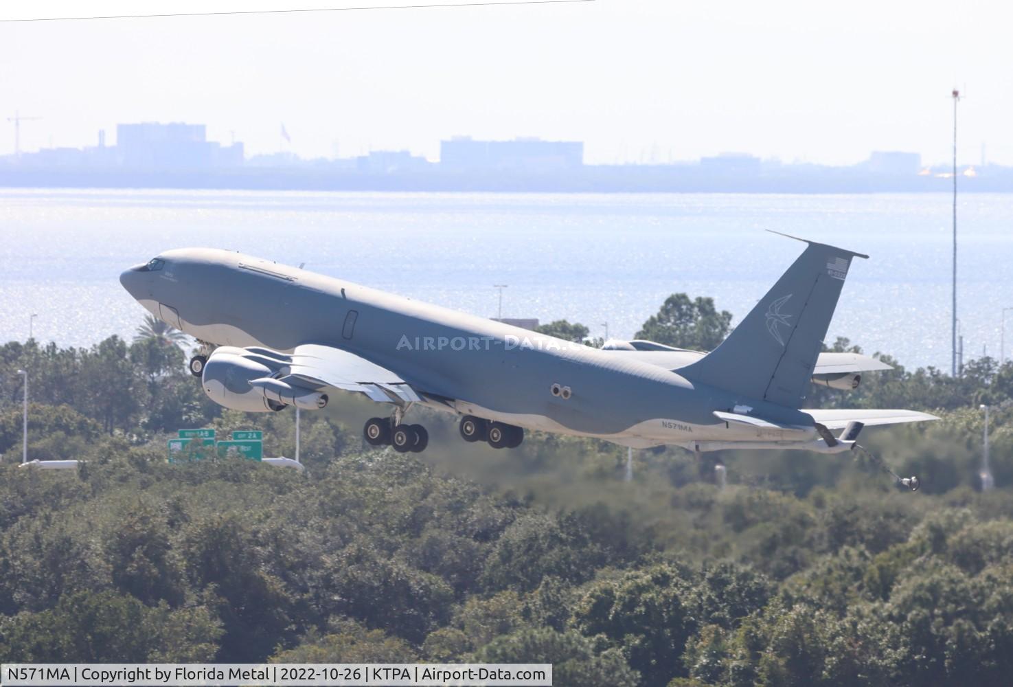 N571MA, 1961 Boeing KC-135R Stratotanker C/N 18232, TPA 2022