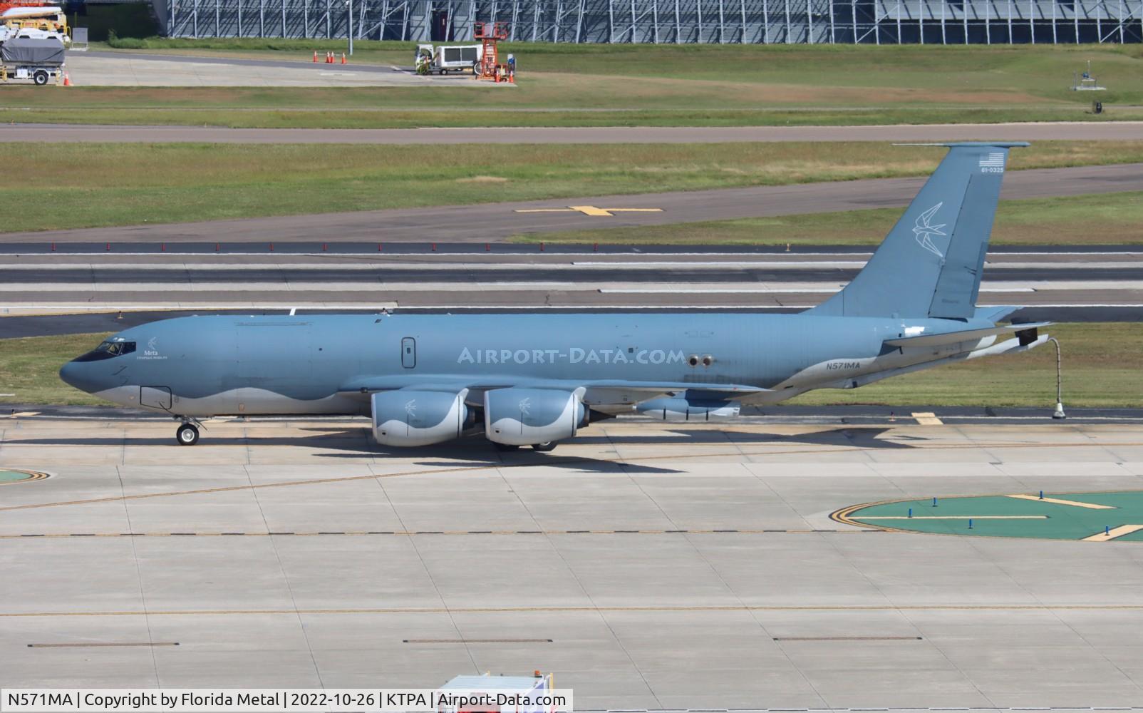 N571MA, 1961 Boeing KC-135R Stratotanker C/N 18232, TPA 2022