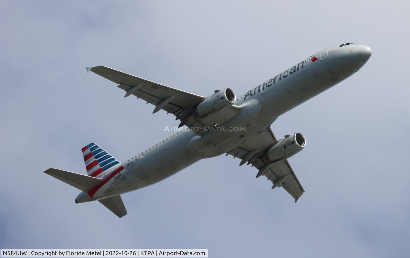 N584UW, 2014 Airbus A321-231 C/N 6194, TPA 2022