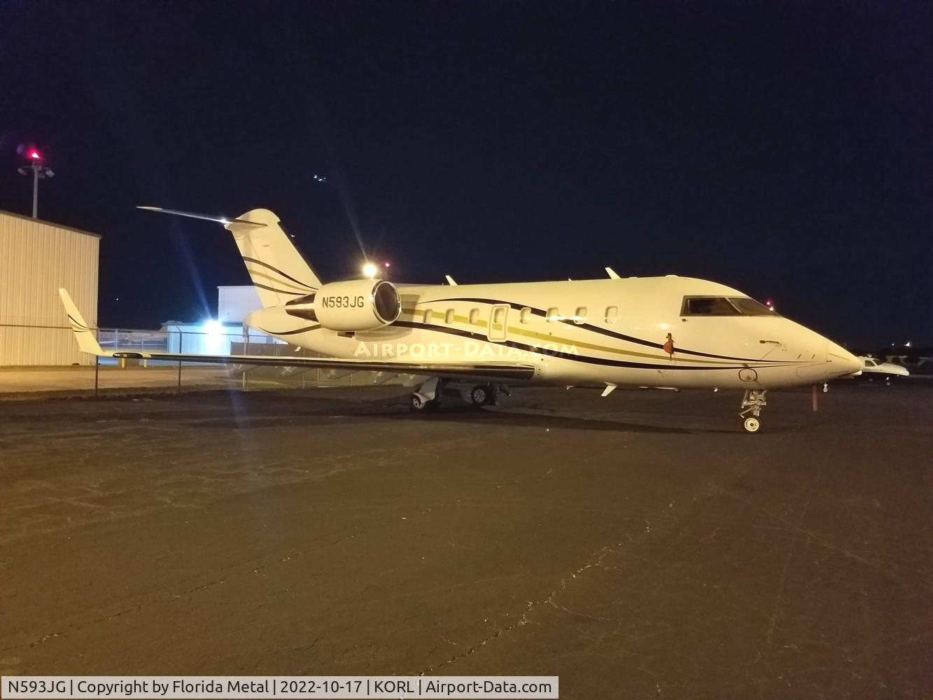 N593JG, 2013 Bombardier Challenger 605 (CL-600-2B16) C/N 5936, NBAA 2022