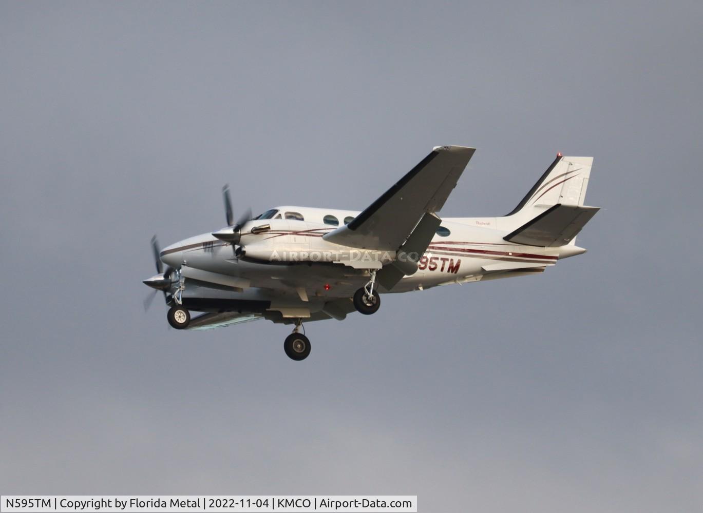 N595TM, 1990 Beech C90A King Air C/N LJ-1255, MCO 2022