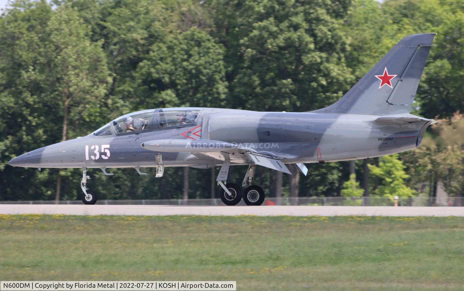 N600DM, 1984 Aero L-39 Albatros C/N 432935, OSH 2022