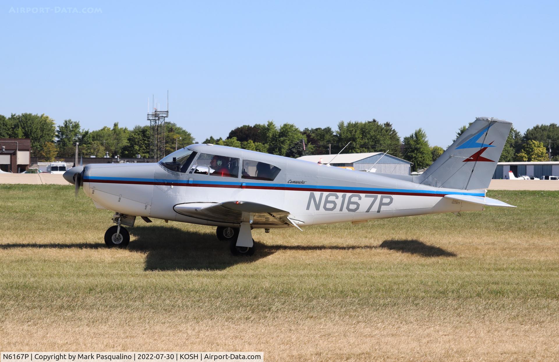 N6167P, 1959 Piper PA-24-250 Comanche C/N 24-1268, Piper PA-24-250