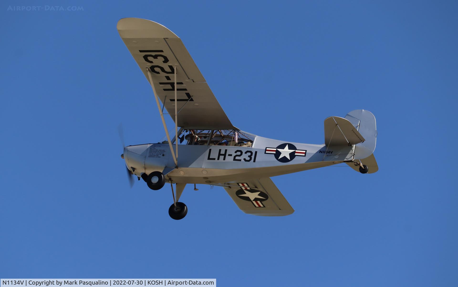 N1134V, 1946 Aeronca 7AC Champion C/N 7BCM-444, Aeronca L-16