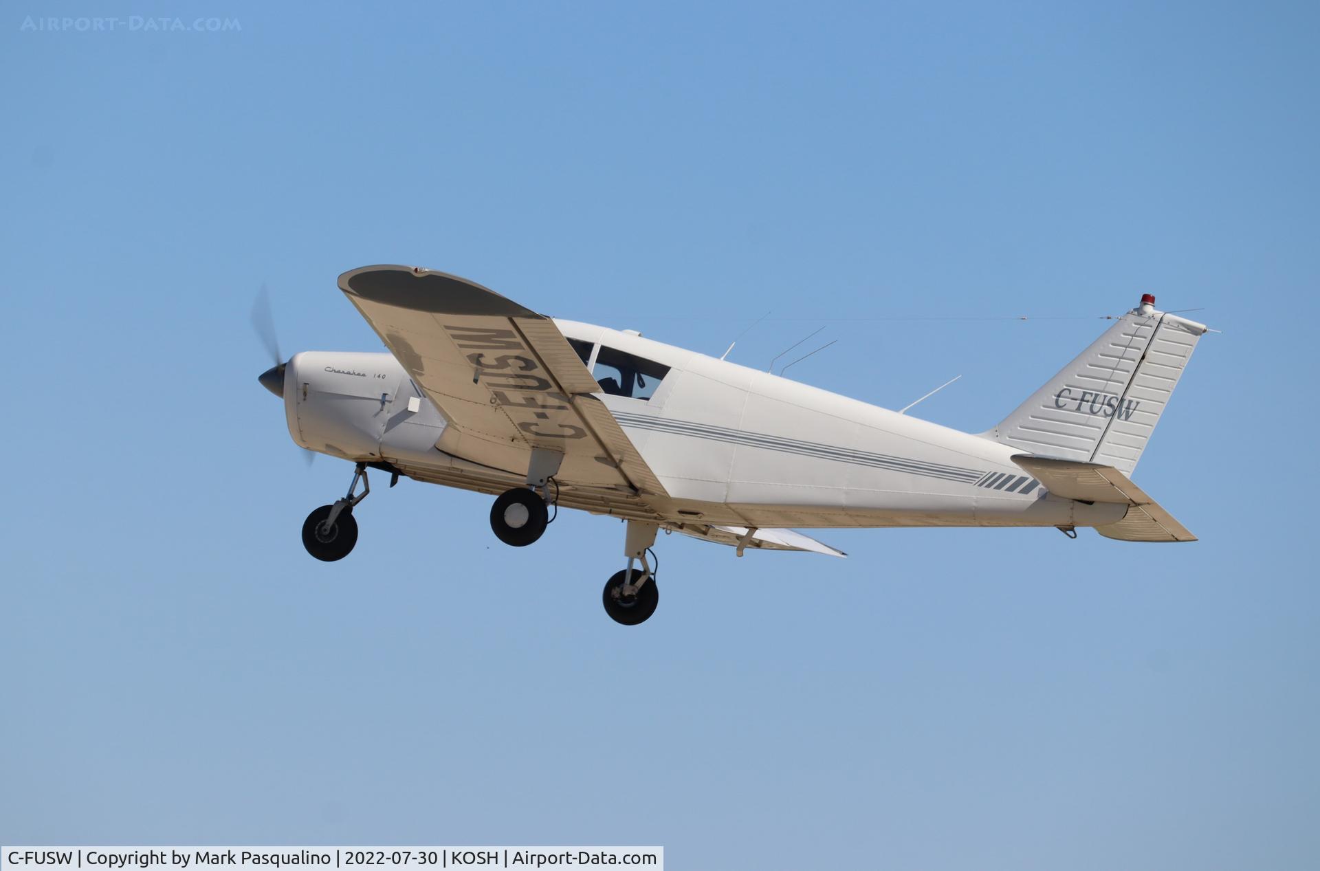 C-FUSW, 1966 Piper PA-28-140 Cherokee C/N 28-22338, Piper PA-28-140