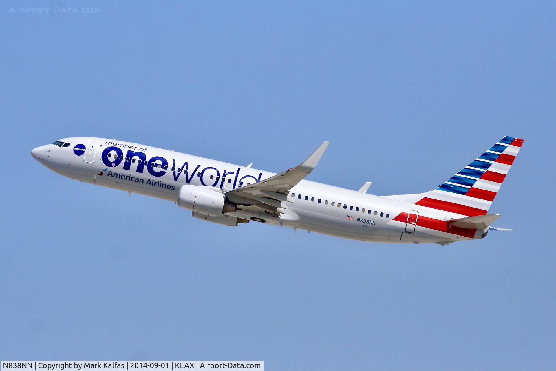 N838NN, 2010 Boeing 737-823 C/N 31097, American Boeing 737-823 