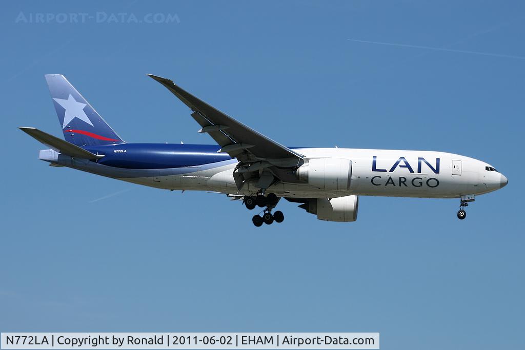N772LA, 2009 Boeing 777-F6N C/N 37708, at spl