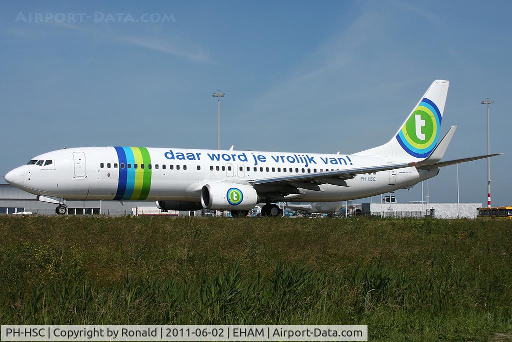 PH-HSC, 2010 Boeing 737-8K2 C/N 34173, at spl